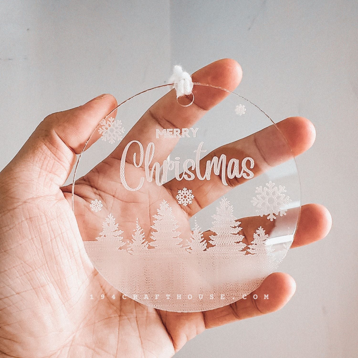 Acrylic Christmas Ornament