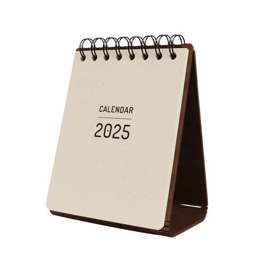 Personalized Vertical wooden desk calendar