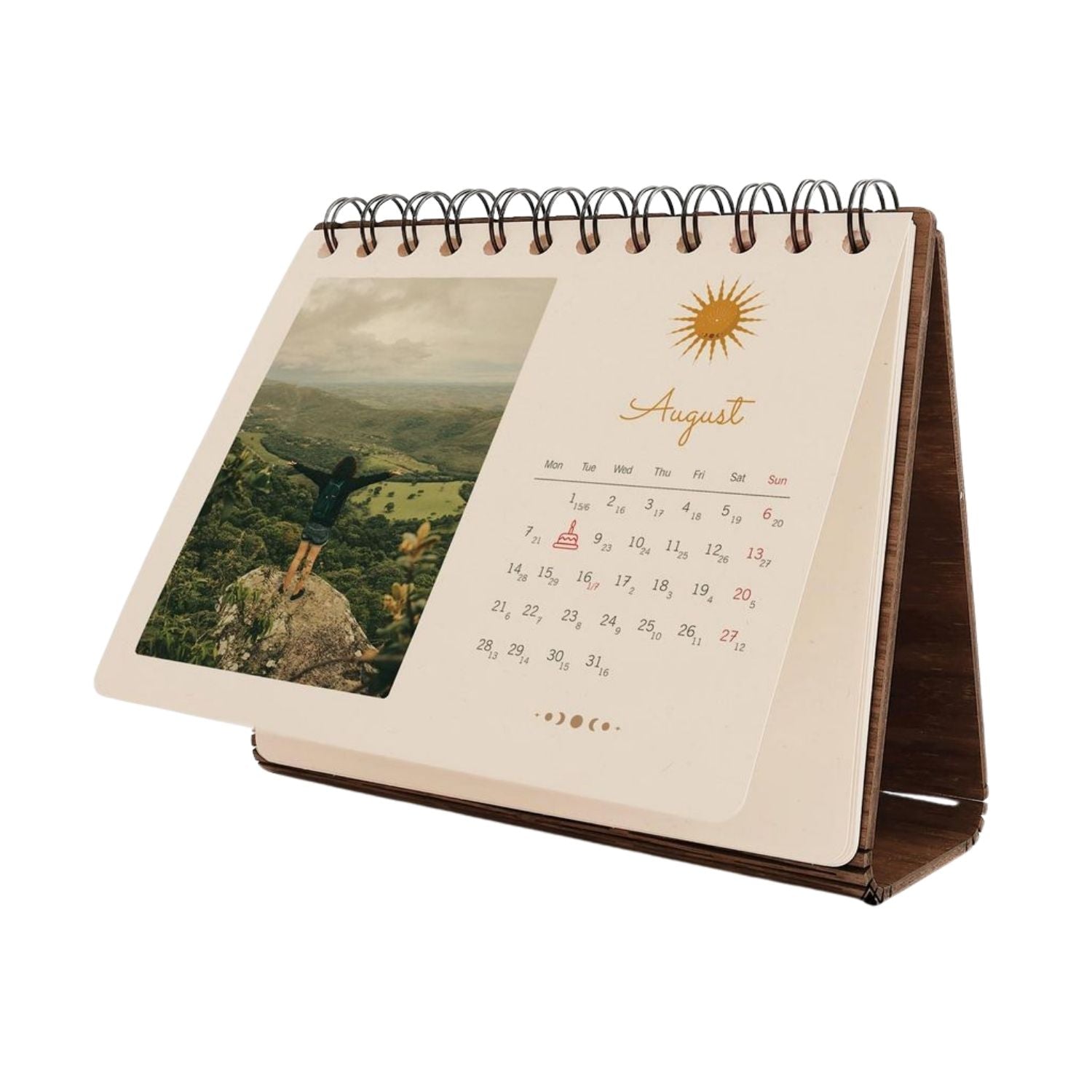 Customized Wooden Calendar with photo