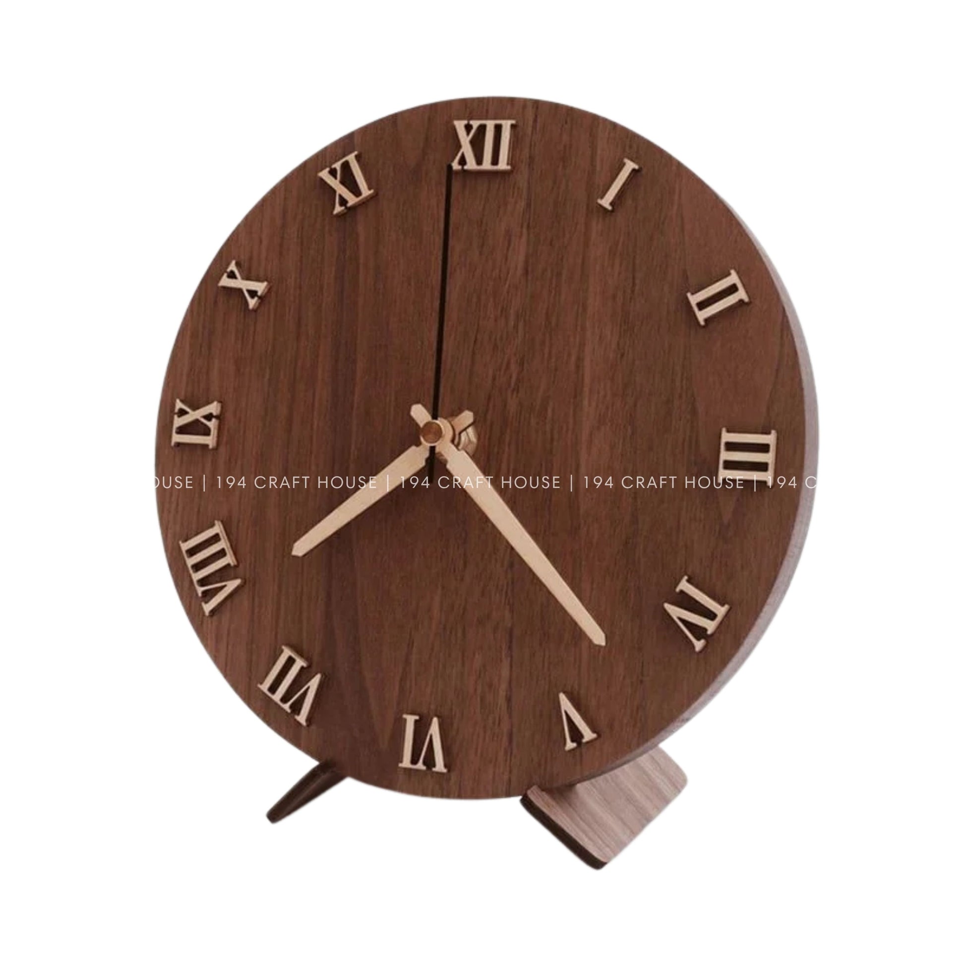 Custom Wooden Clocks: Home Decor & Personalized Gift for Housewarming, New Home Gifts, Wedding Gifts, Company Logo Corporate Gift  
