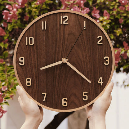 Personalized Wood Clock