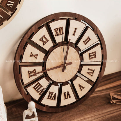Personalized Wood Clock