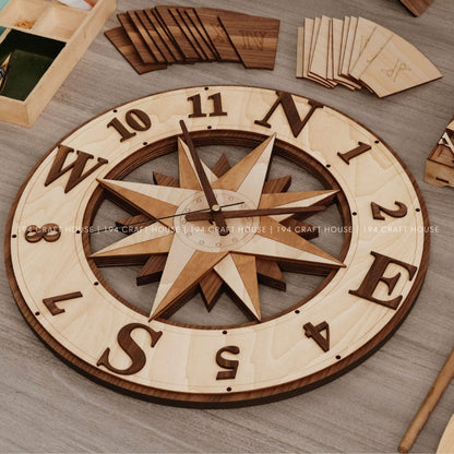 Customized Wood clock
