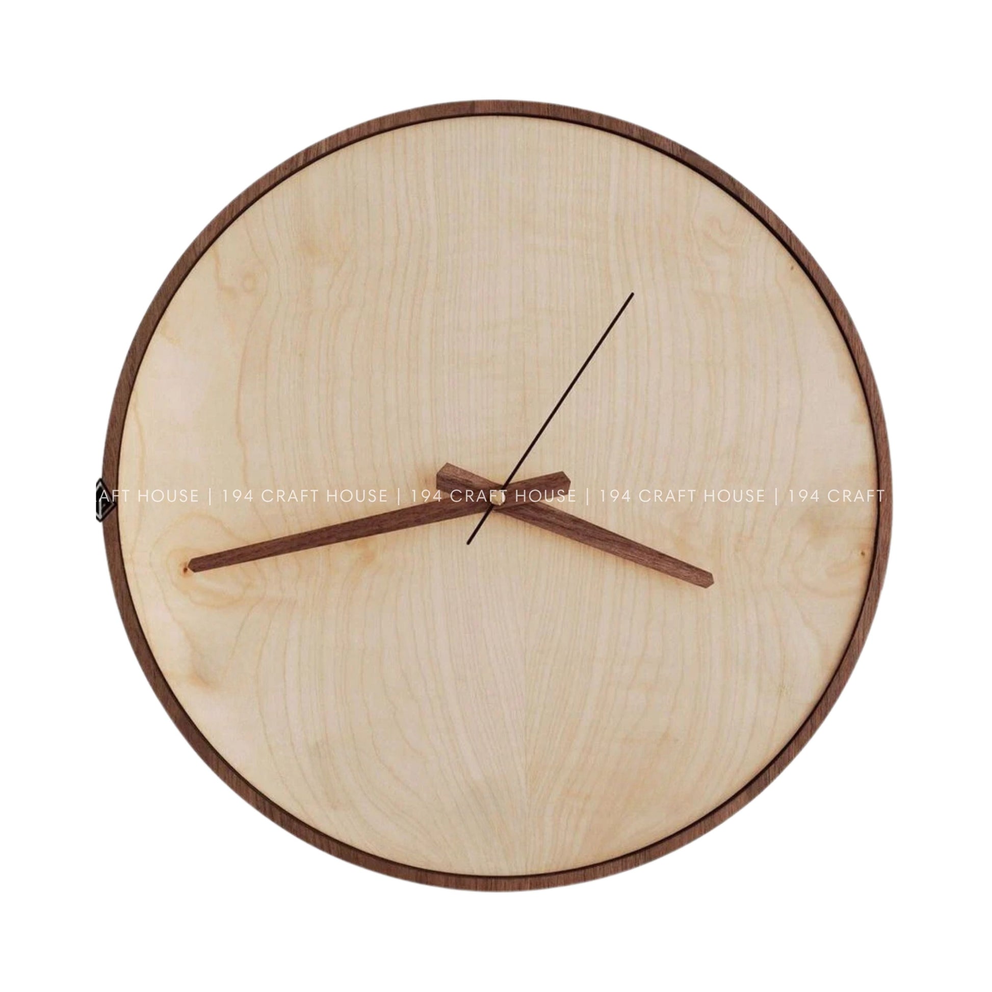 Custom Wooden Clocks: Home Decor & Personalized Gift for Housewarming, New Home Gifts, Wedding Gifts, Company Logo Corporate Gift  