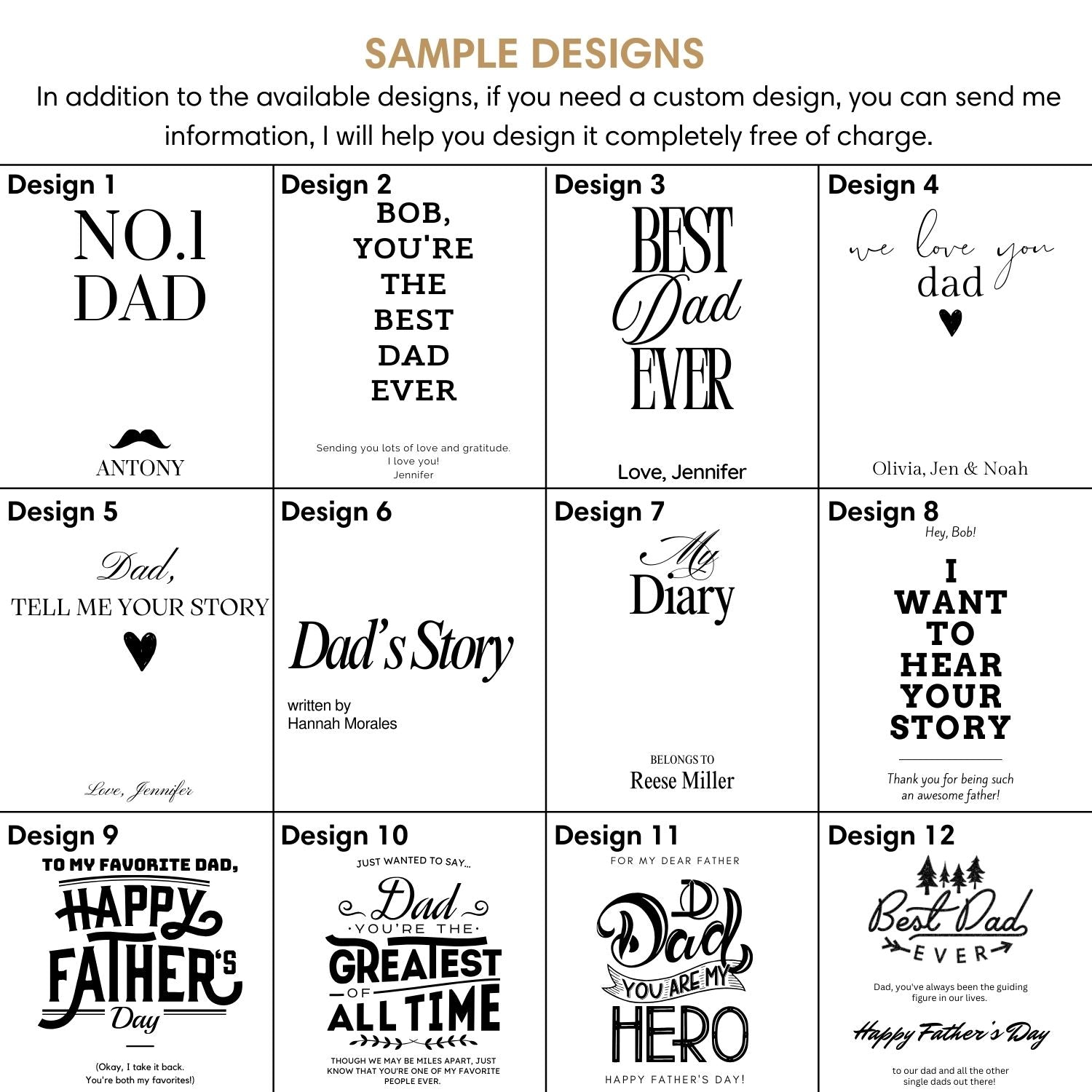 Happy Father's Day Design 
