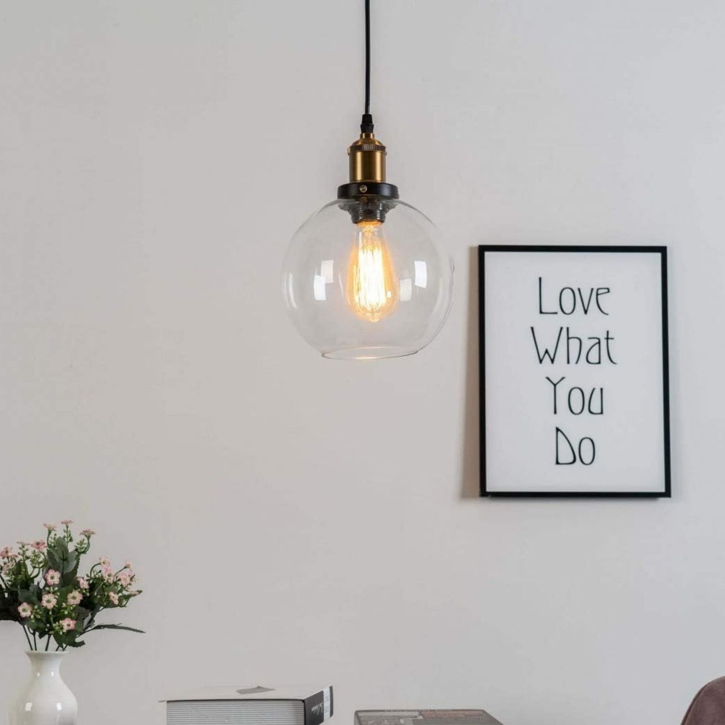 Modern Glass Pendant Light