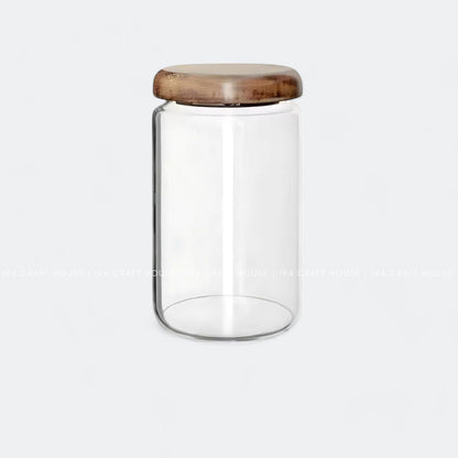 Glass Canister Food Container Pantry Storage