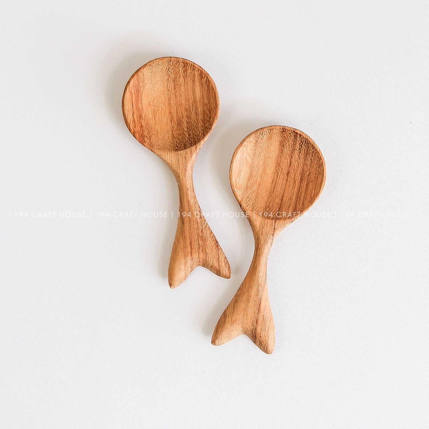 Handcrafted Small Wooden Fishtail Spoon for Spices, Coffee, Tea, Bath Salt, Measuring Spoon Scoops, Cooking Utensils Gadgets, Kitchen Decor & Personalized Gift