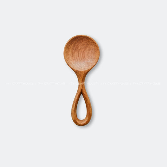 Handmade Small Wooden Spoon for Tea & Coffee Scoops