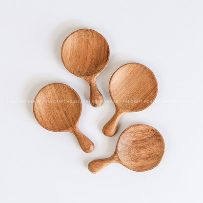 Handcrafted Small Wooden Spoon for Spices, Coffee, Tea, Bath Salt, Measuring Spoon Scoops, Cooking Utensils Gadgets, Kitchen Decor & Personalized Gift