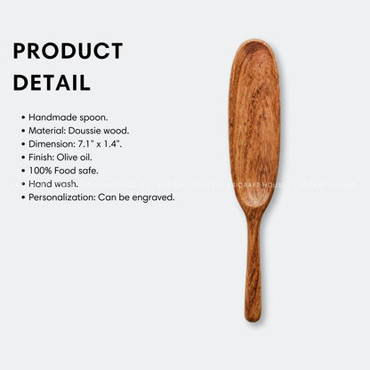 Handmade Long handle Measuring Spoon For Spices & Herbs
