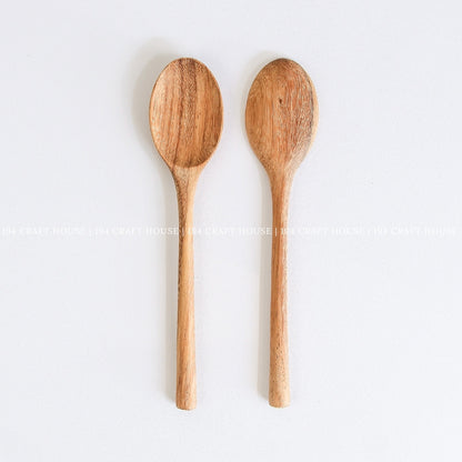 Straight Wooden Spoon - Kitchen Serving Utensils