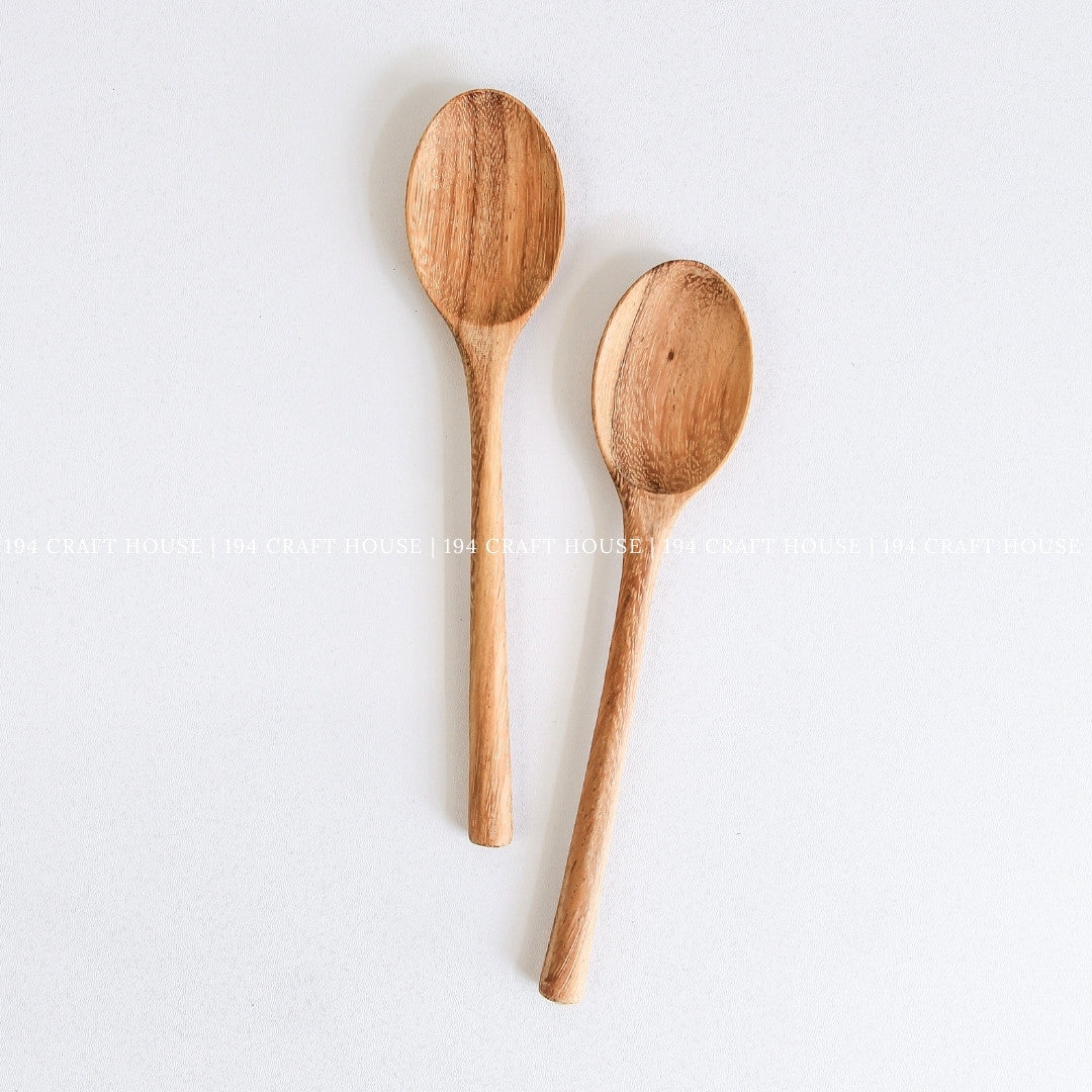 Good Morning Engraved Wooden Spoon