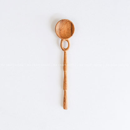 Asparagus Handle Wooden Spoon - Kitchen Serving Utensils