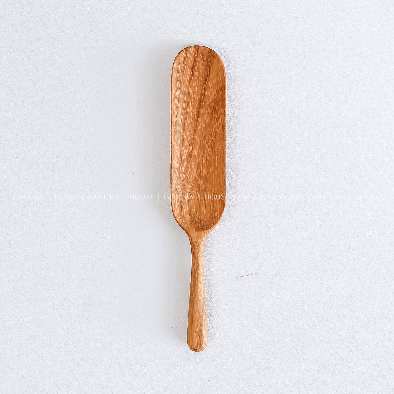 Handcrafted long handle wooden tea spoon for loose-leaf tea and dry ingredients
