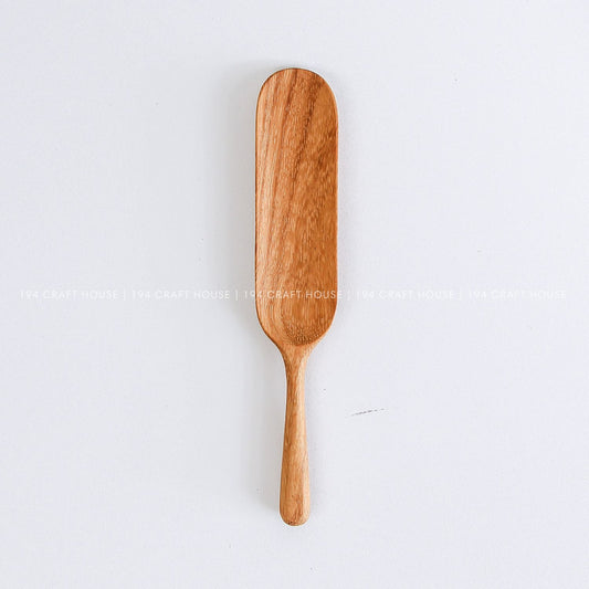 Handcrafted long handle wooden tea spoon for loose-leaf tea and dry ingredients