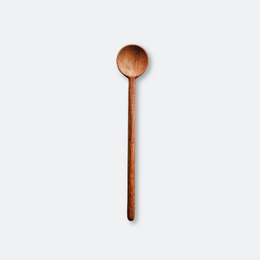 Hand Carved Wooden Coffee Stirring Spoon - Kitchen Serving Utensils