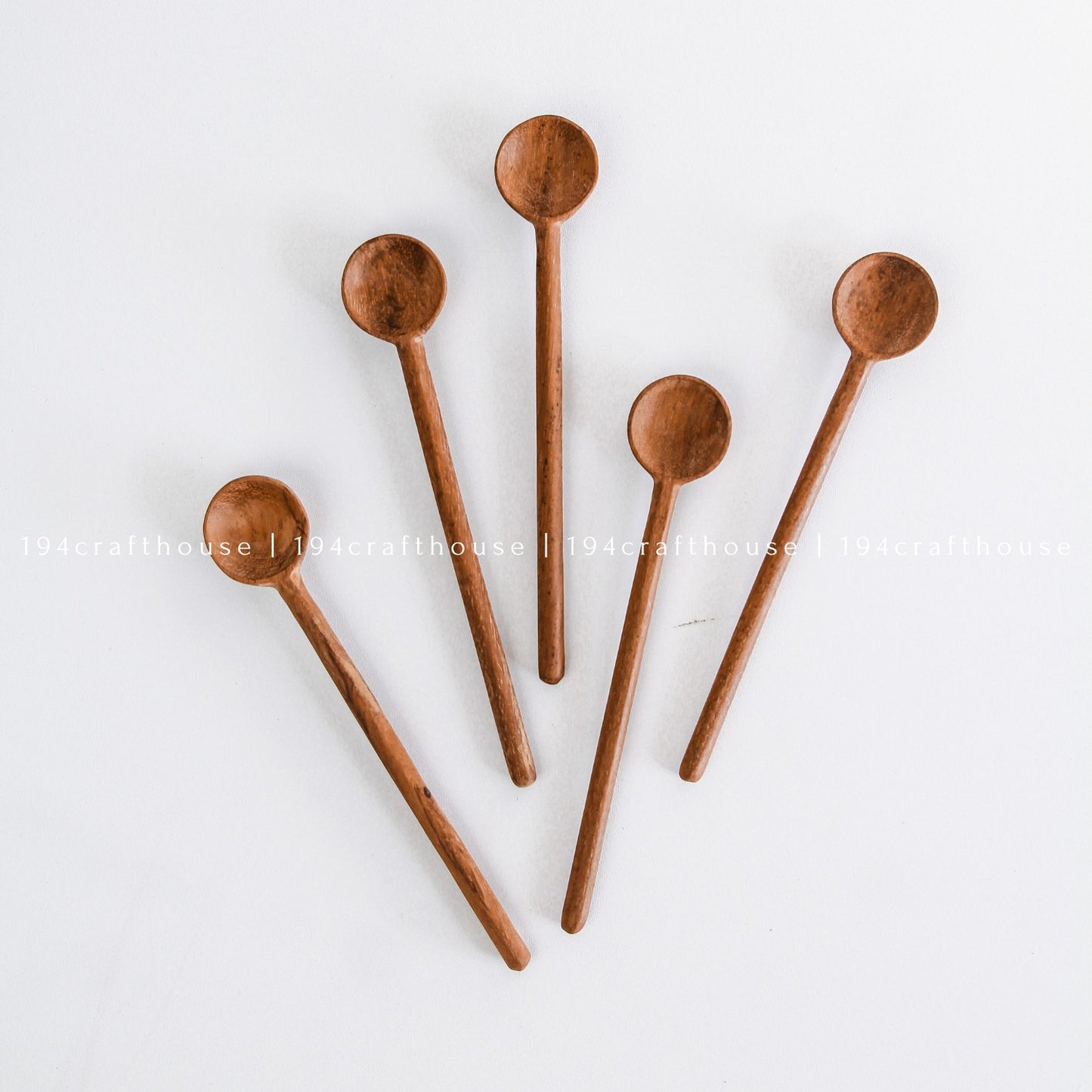 Hand Carved Wooden Coffee/Tea Spoons - Measuring Spoons