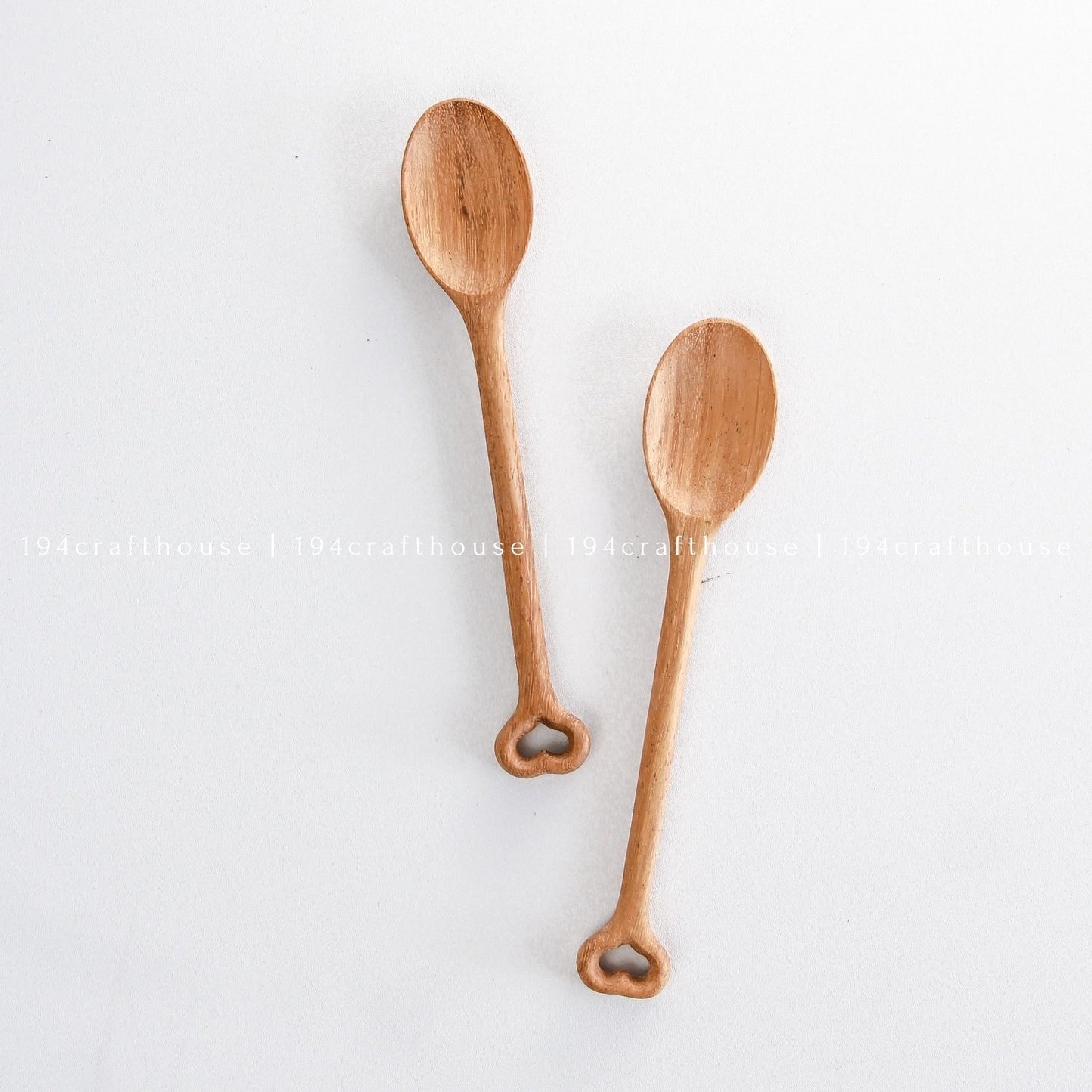 Heart Handle Wooden Heart Spoon