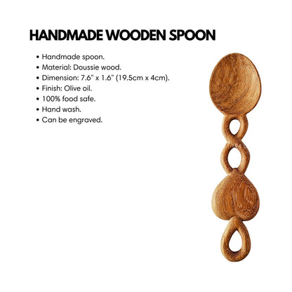 Handcarved Welsh Love Spoon: Personalized Gift for Him, Gift for Her, Wedding Anniversary Gifts, Wedding Gifts for Couples, Engagement Gifts, Birthday Gifts, Kitchen Gifts.
