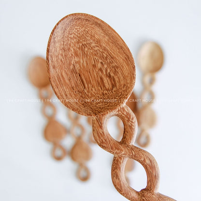 Handcarved Welsh Love Spoon: Personalized Gift for Him, Gift for Her, Wedding Anniversary Gifts, Wedding Gifts for Couples, Engagement Gifts, Birthday Gifts, Kitchen Gifts.