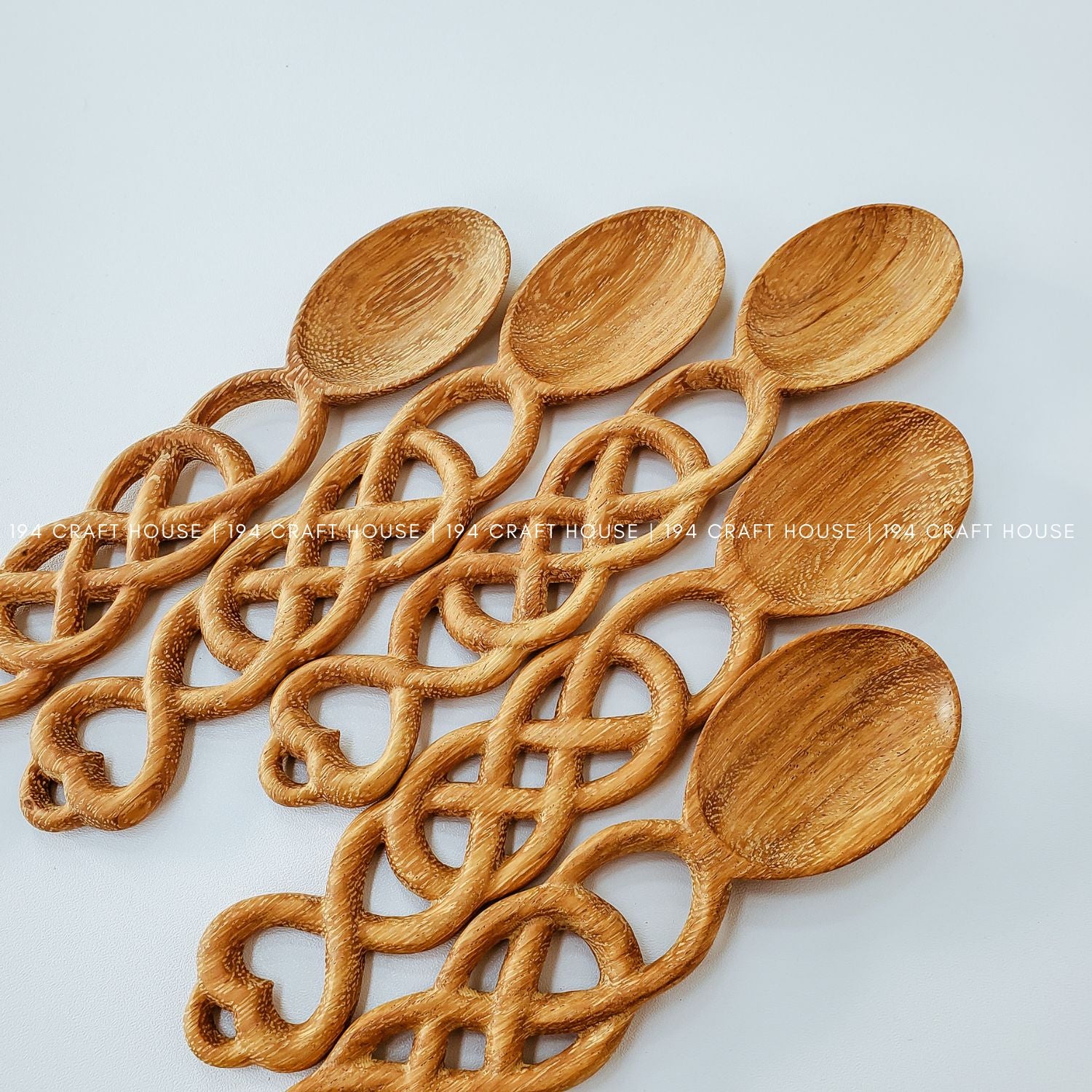 Hand carved celtic love spoon: Personalized gifts for wedding anniversary, wedding gifts for couples, wedding favors gift for guest in bulk, engagement gifts, bridal shower favors & gifts, birthday gift, kitchen gifts.