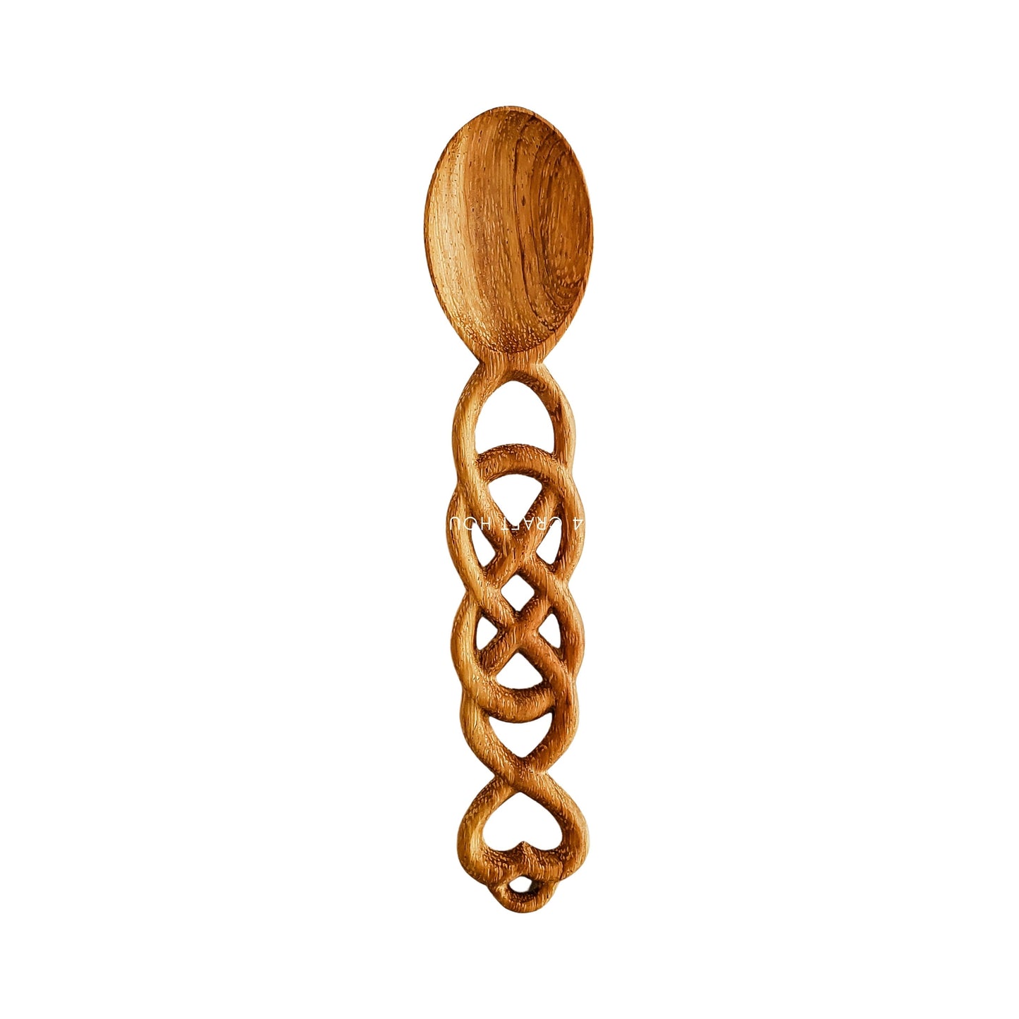 Hand carved celtic love spoon: Personalized gifts for wedding anniversary, wedding gifts for couples, wedding favors gift for guest in bulk, engagement gifts, bridal shower favors & gifts, birthday gift, kitchen gifts.