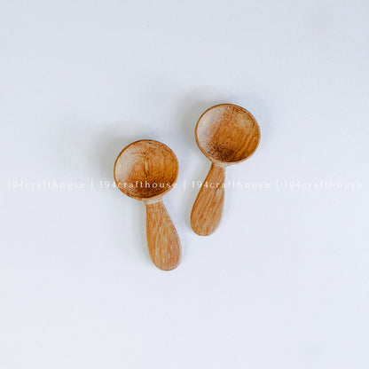 Wooden Tiny Spoons - Measuring Spoon & Scoops