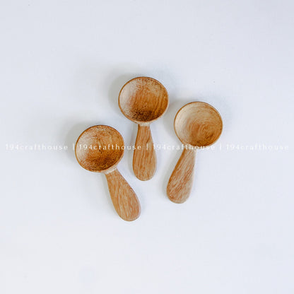 Wooden Tiny Spoons - Measuring Spoon & Scoops