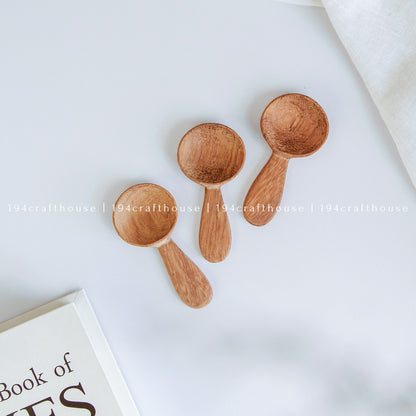 Wooden Tiny Spoons - Measuring Spoon & Scoops