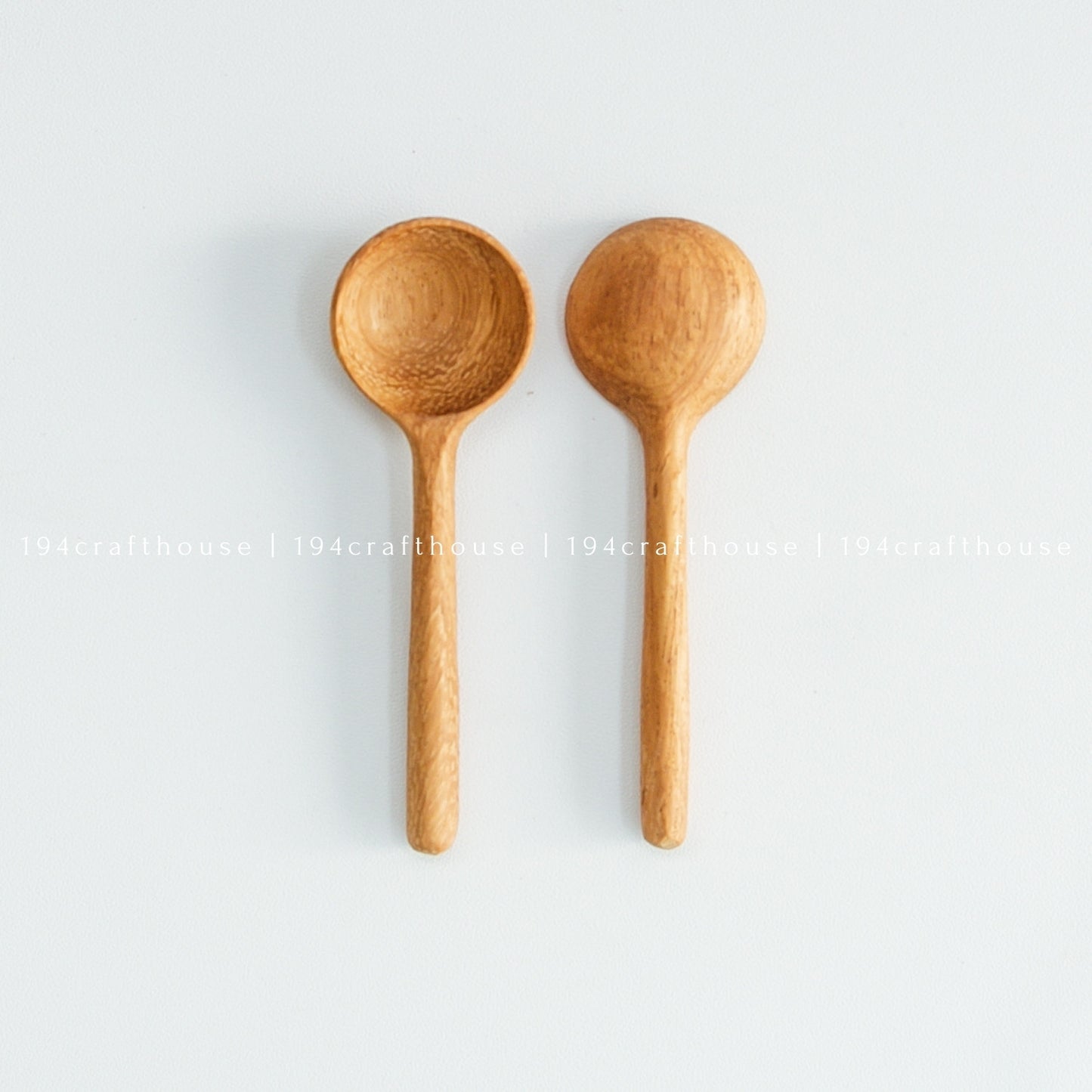 Wooden Salt, Sugar Tiny Spoons - Measuring Spoons