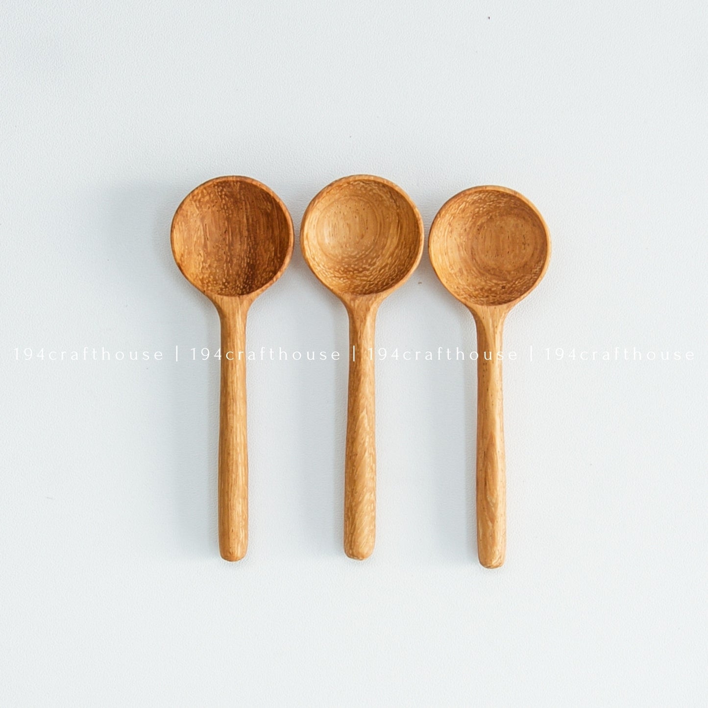 Wooden Salt, Sugar Tiny Spoons - Measuring Spoons