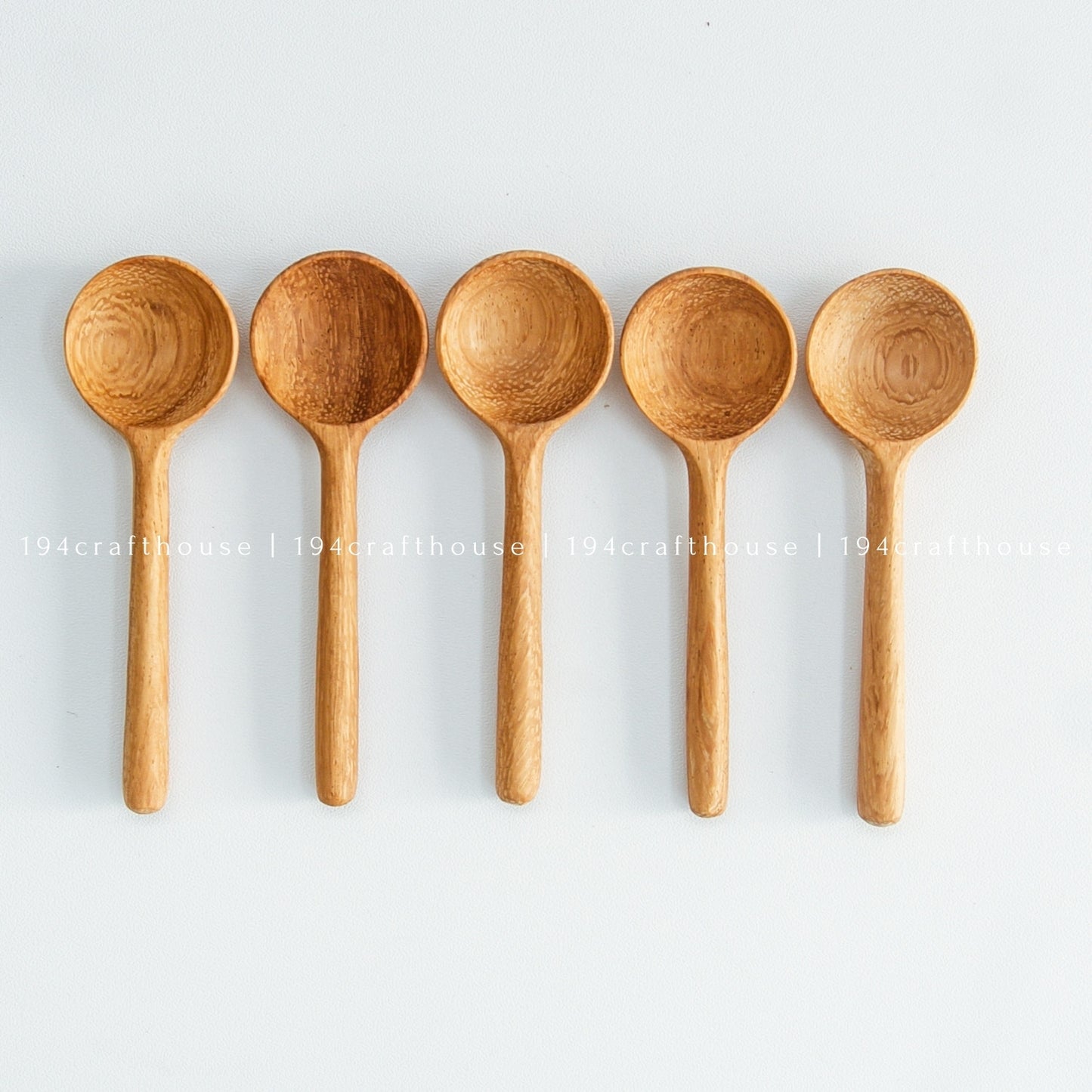 Wooden Salt, Sugar Tiny Spoons - Measuring Spoons