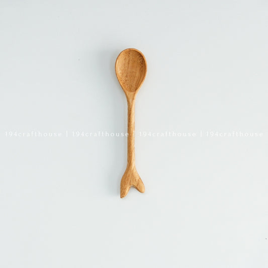 Fish Tail Wooden Spices Small Spoons