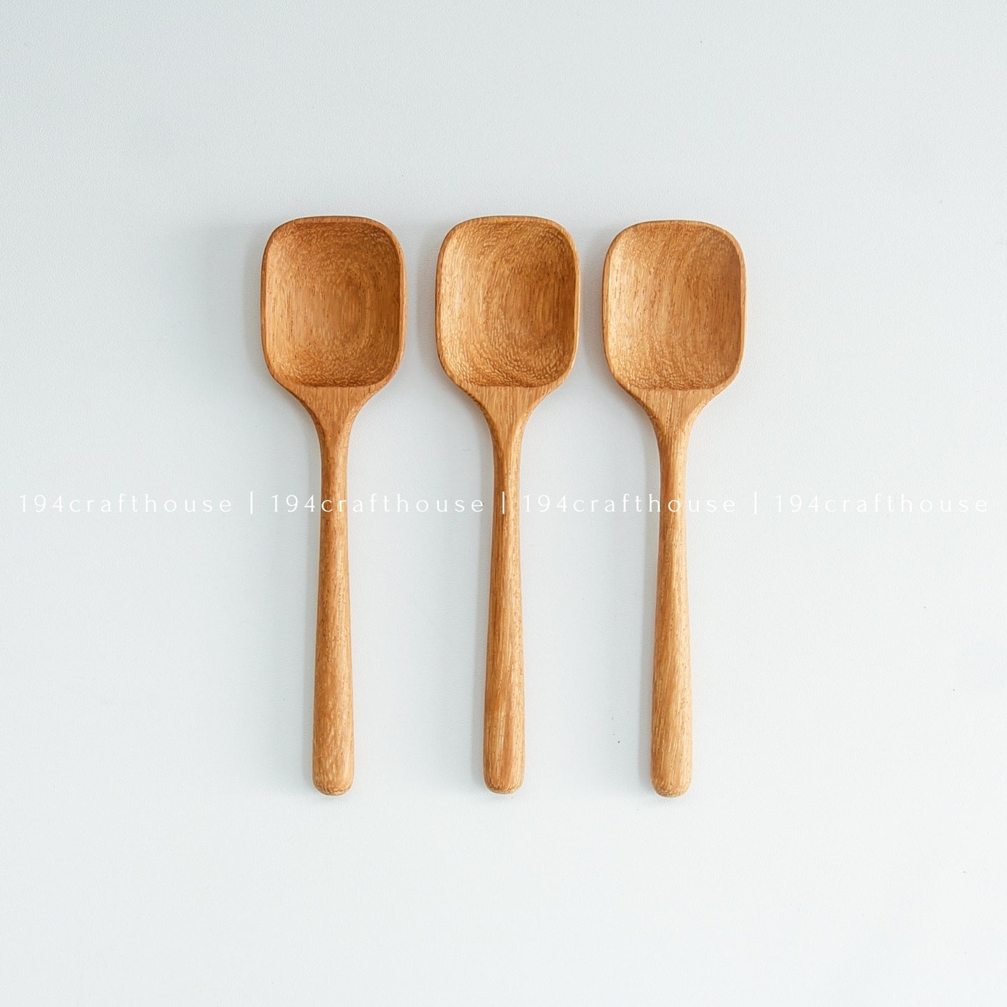 Handcarved Wooden Condiment Spoons - Measuring Spoons