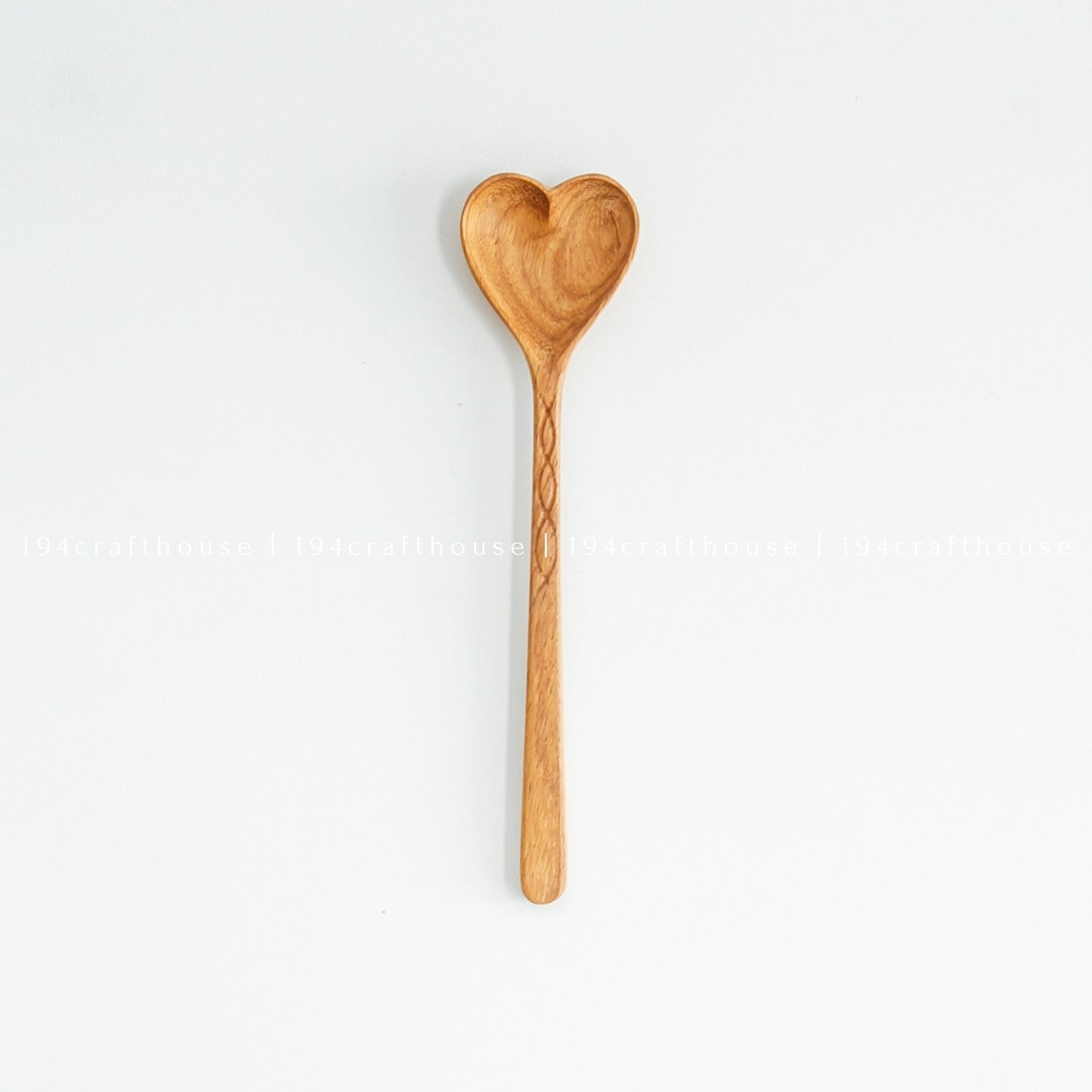 Hand Carved Wooden Heart Spoons - Christmas Gifts & Decor