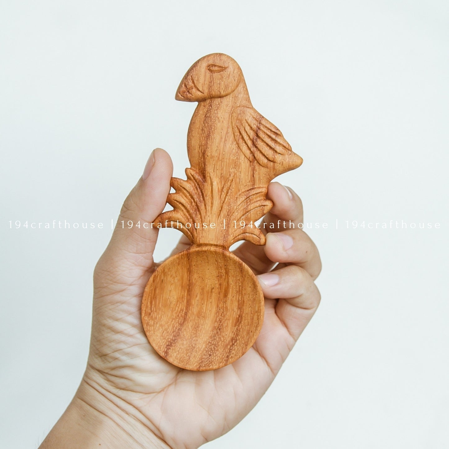 Bird-Shaped Wooden Spoon - Christmas Gifts & Decor