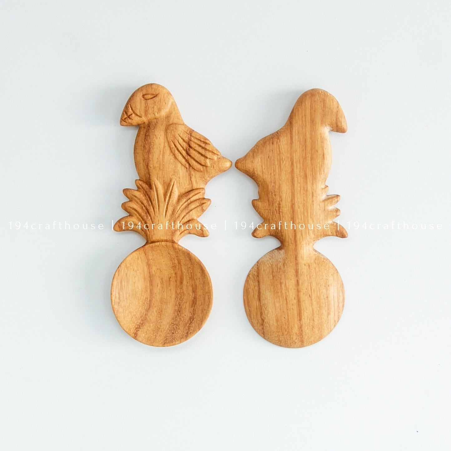 Bird-Shaped Wooden Spoon - Christmas Gifts & Decor