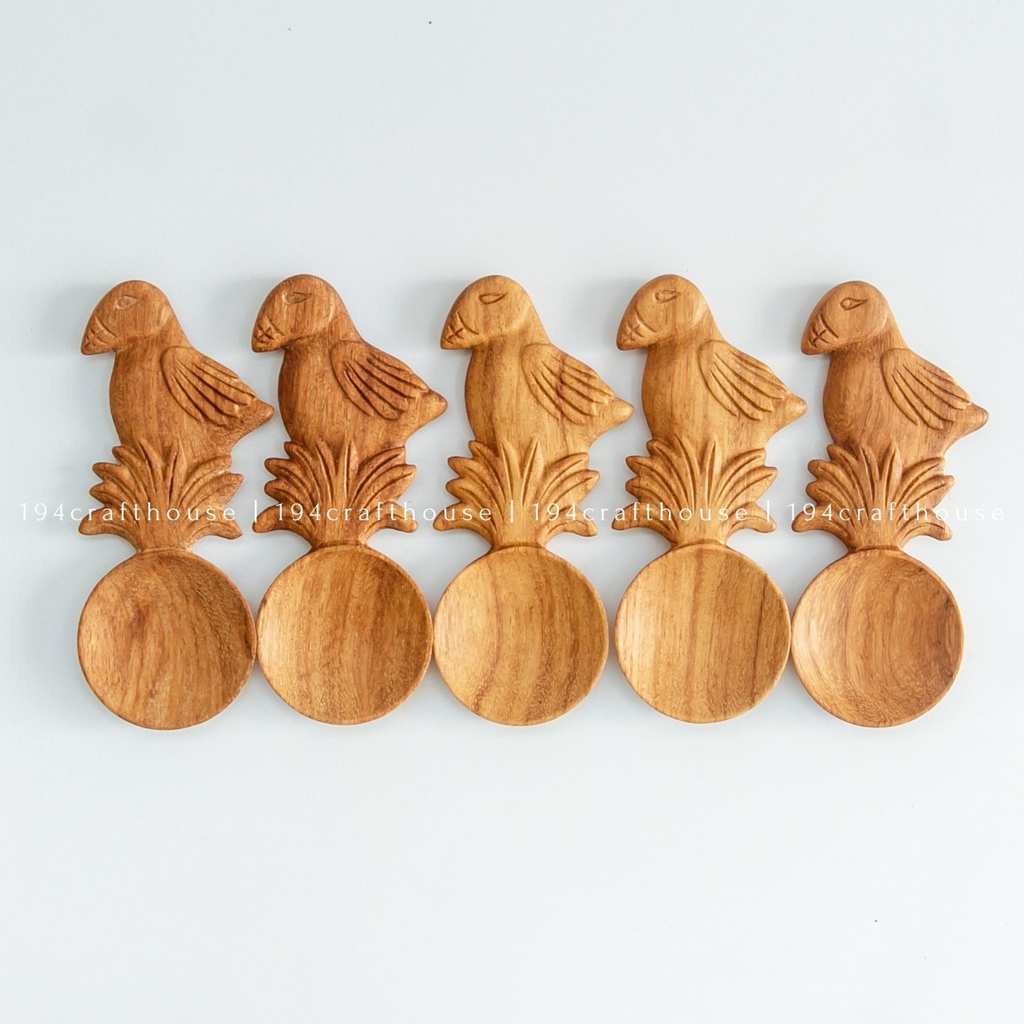 Bird-Shaped Wooden Spoon - Christmas Gifts & Decor