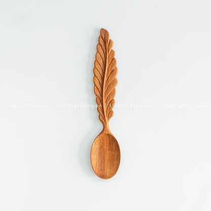 Feathers Shaped Wooden Spoon - Christmas Gifts & Decor