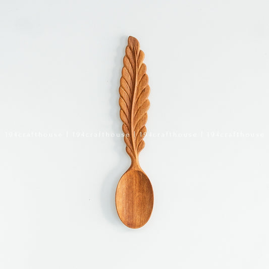 Feathers Shaped Wooden Spoon - Christmas Gifts & Decor