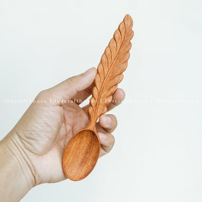 Feathers Shaped Wooden Spoon - Christmas Gifts & Decor