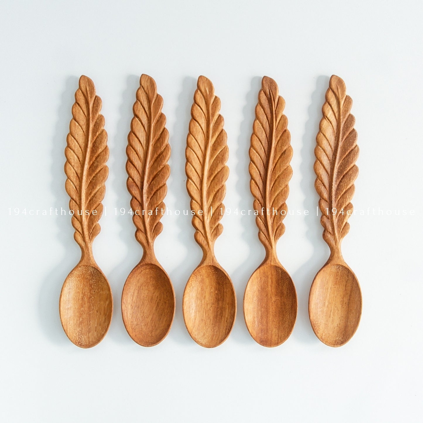 Feathers Shaped Wooden Spoon - Christmas Gifts & Decor