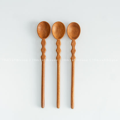 Long Handle Wooden Coffee & Tea Measuring Spoon – Home Decor & Gifts
