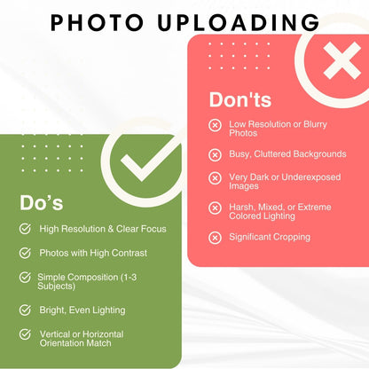 Personalized Photo Collage Acrylic Night Light Gift for Mom