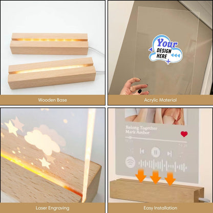 Custom Star Map Constellation Night Light Style 2