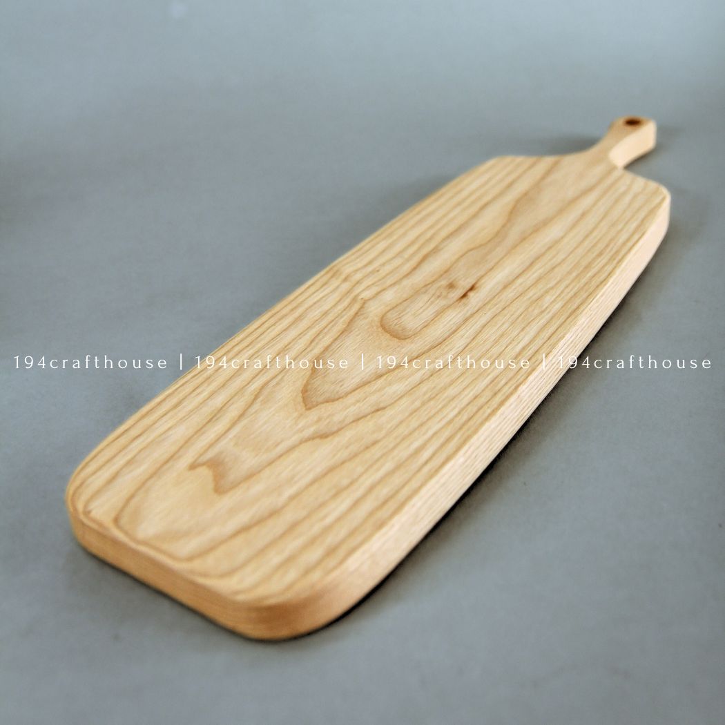 Wood Decorative Serving Board Handle With Hole