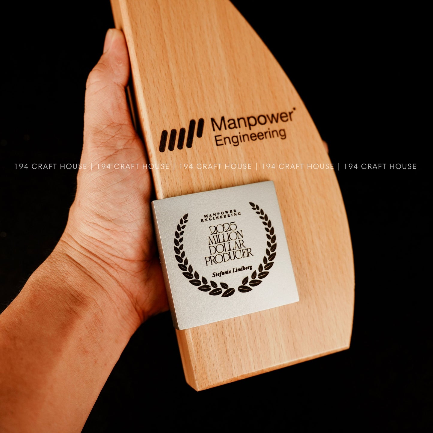 Custom Wooden Trophy & Award Plaque: Personalized Corporate Gifts for Employee Appreciation Gifts, Employee Recognition Gift, Employee Retirement Gifts, Corporate Event Gift for Clients, Event Gifts, End Of Year Gift, Promotion Gifts