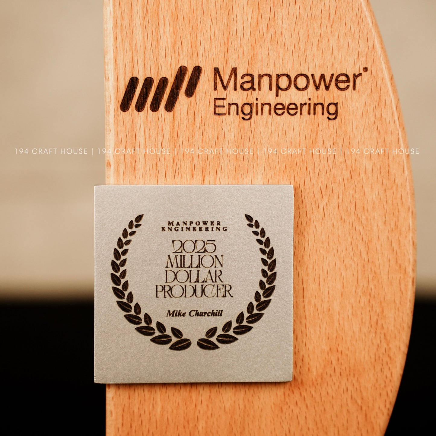Custom Wooden Trophy & Award Plaque: Personalized Corporate Gifts for Employee Appreciation Gifts, Employee Recognition Gift, Employee Retirement Gifts, Corporate Event Gift for Clients, Event Gifts, End Of Year Gift, Promotion Gifts