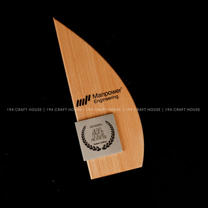 Custom Wooden Trophy & Award Plaque: Personalized Corporate Gifts for Employee Appreciation Gifts, Employee Recognition Gift, Employee Retirement Gifts, Corporate Event Gift for Clients, Event Gifts, End Of Year Gift, Promotion Gifts